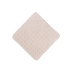Cape de bain bébé éponge 75x75 cm miffy nougat