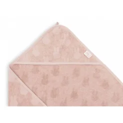 Cape de bain bébé éponge 75x75 cm miffy wild rose