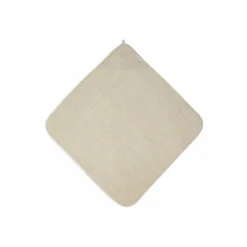 Cape de bain bébé éponge 75x75 cm nougat