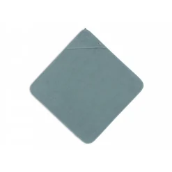 Cape de bain bébé éponge 75x75 cm sea green