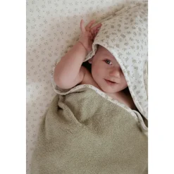 Cape de bain bébé 75x75 cm blueberry leaves