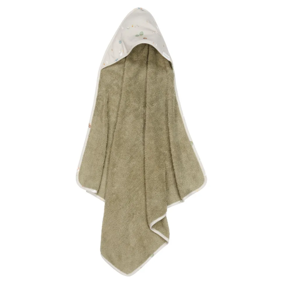 Cape de bain bébé 75x75 cm little farm