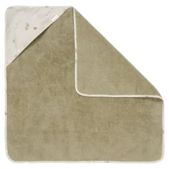 Cape de bain bébé 75x75 cm little farm