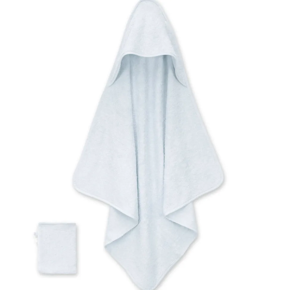 Cape de bain bébé 75x75 cm terry glacier