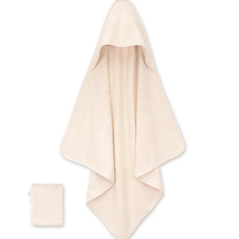 Cape de bain bébé 75x75 cm terry ptilu