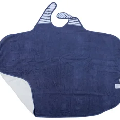 Cape de bain blue stripes