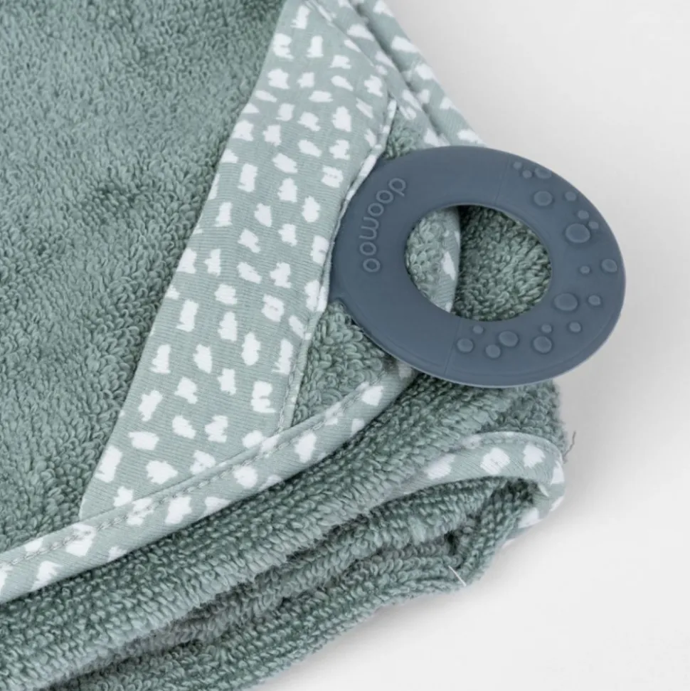 Cape de bain dry'n play green