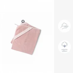 Cape de bain dry'n play pink