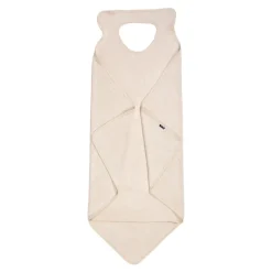 Cape de bain 2 en 1 pour bébé ecru