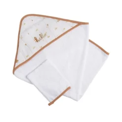 Cape de bain et gant de toilette sunlight