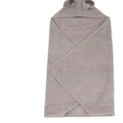 Cape de bain koala gris - eco eponge