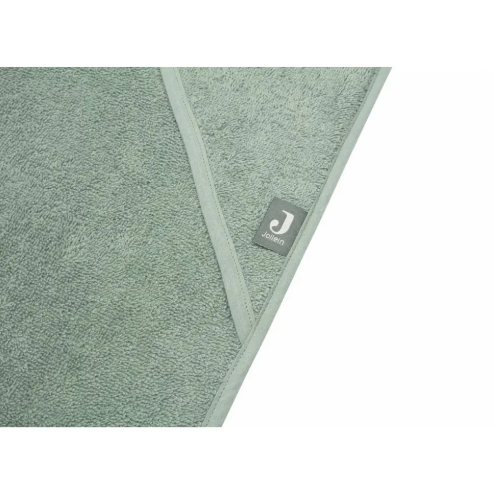 Cape de bain éponge 100x100 cm ash green