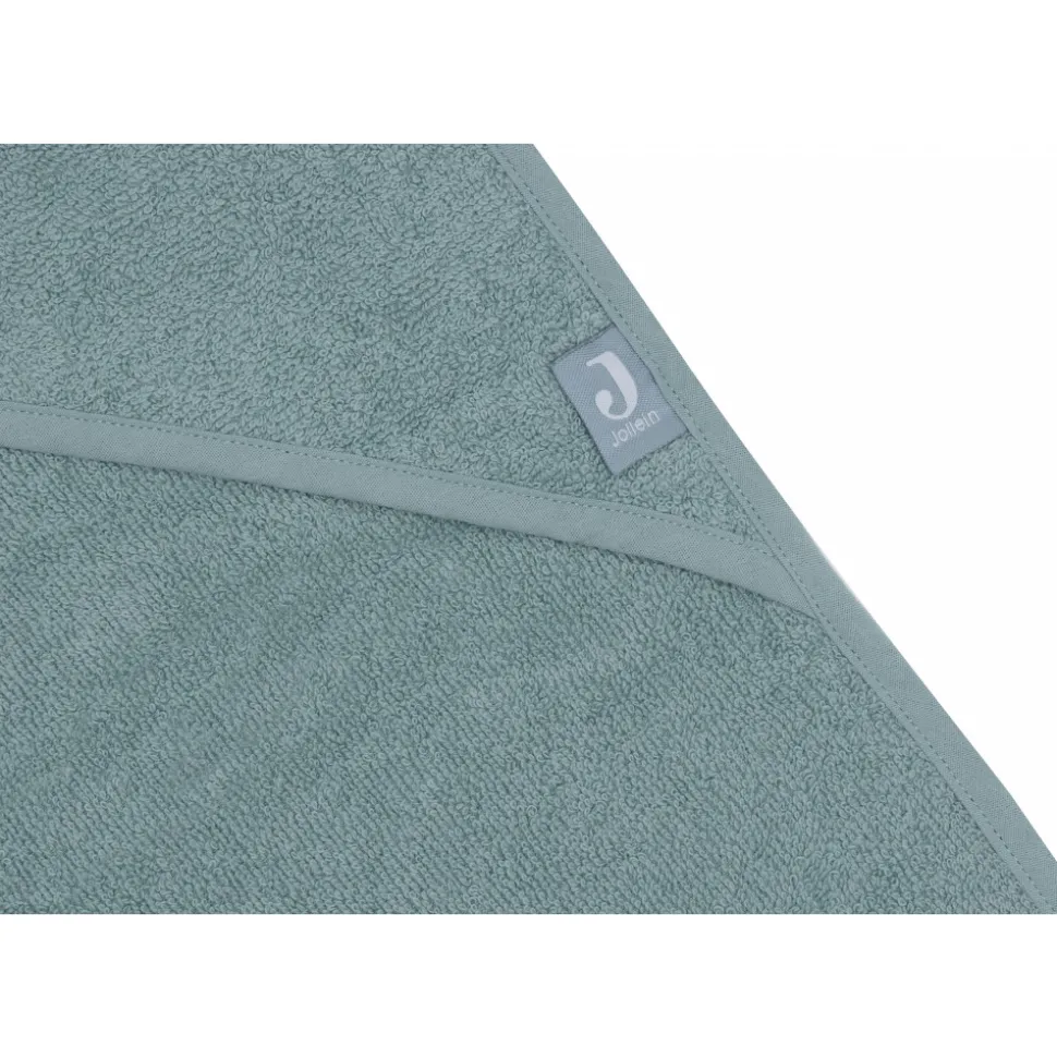 Cape de bain éponge 100x100 cm sea green
