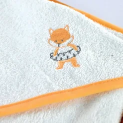 Cape de bain renard