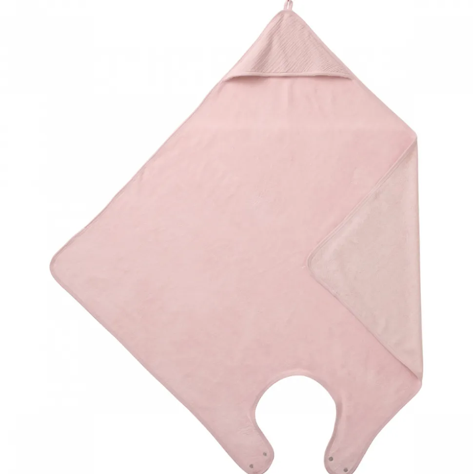 Cape de bain tablier en bambou - pétale