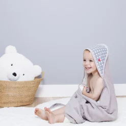 Cape de bain white stars