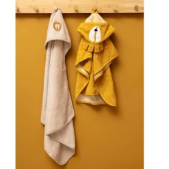 Cape de bain 75x75cm - aura lion