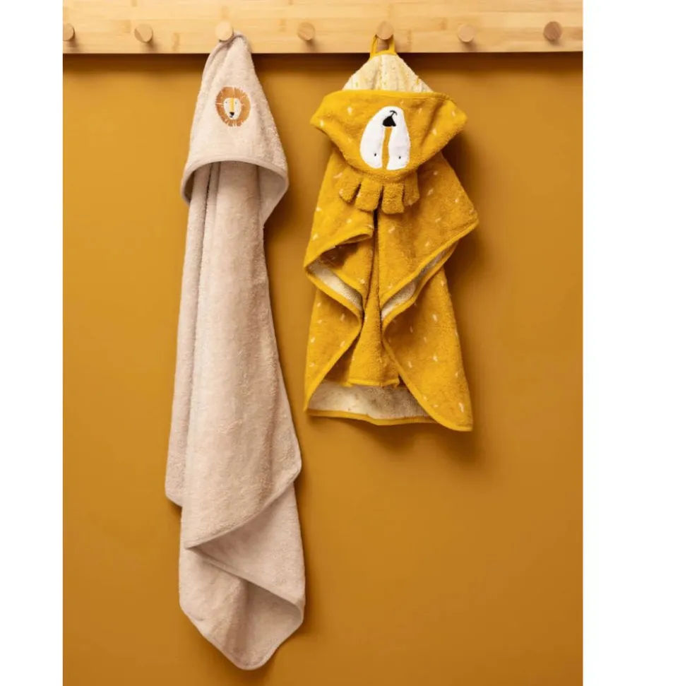 Cape de bain 75x75cm - aura lion