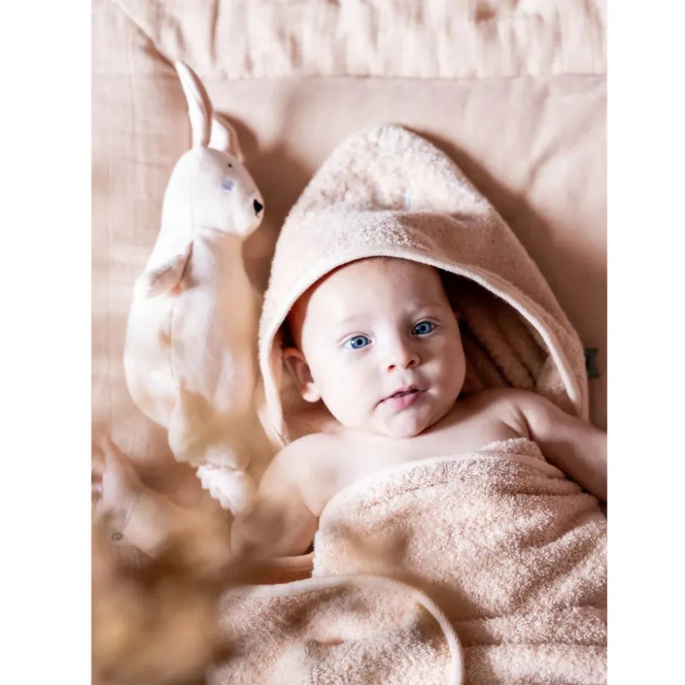 Cape de bain 75x75cm - aura rabbit