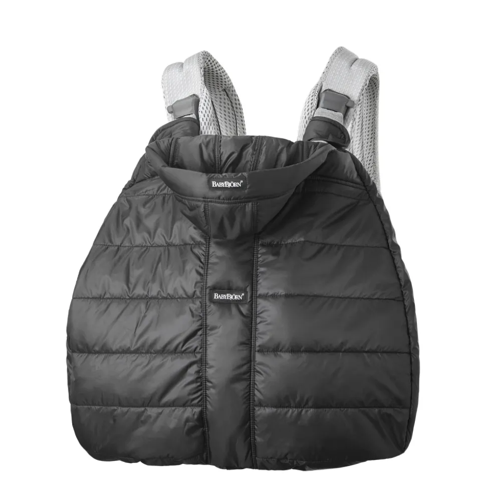 Cape d'hiver pour porte-bébé noir