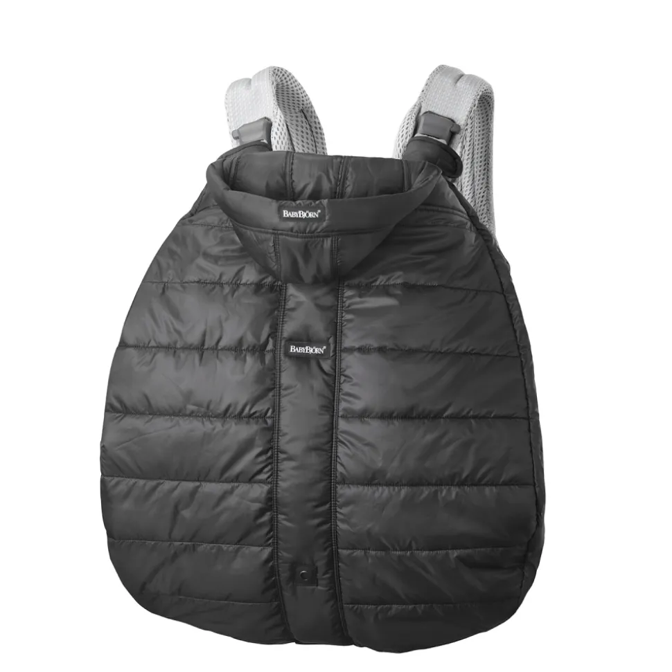 Cape d'hiver pour porte-bébé noir