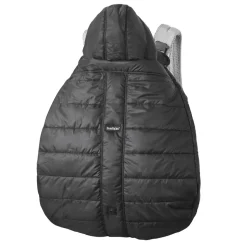 Cape d'hiver pour porte-bébé noir