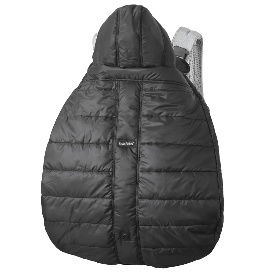 Cape d'hiver pour porte-bébé noir