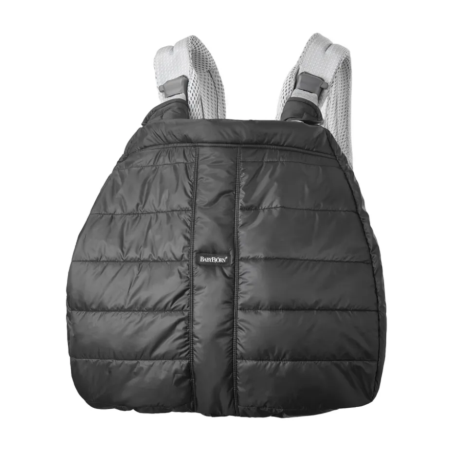Cape d'hiver pour porte-bébé noir