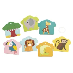 Cartes tactiles savane