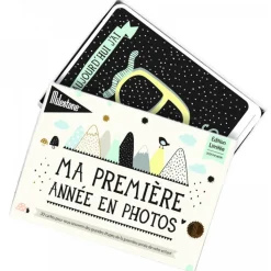 Cartes étapes bébé ma première année over the moon