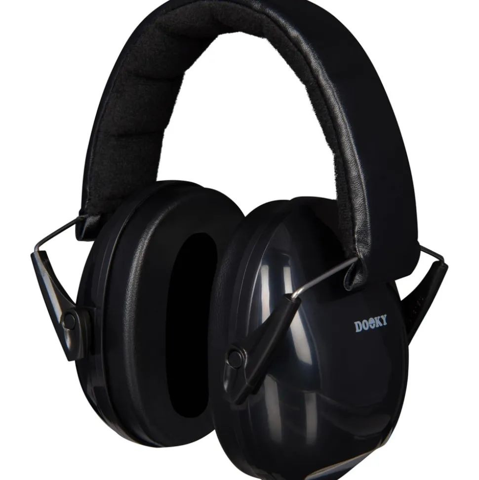Casque anti-bruit enfant noir 36m+