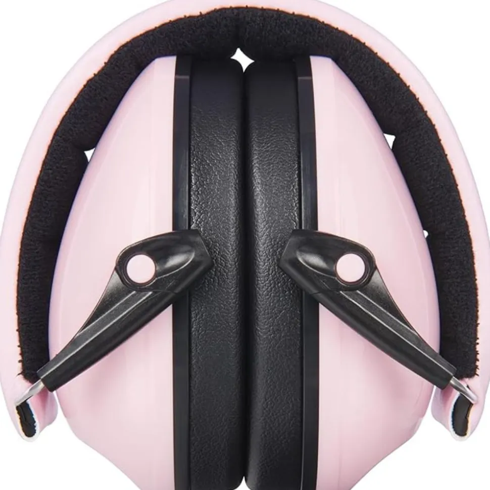 Casque anti-bruit enfant rose 36m+
