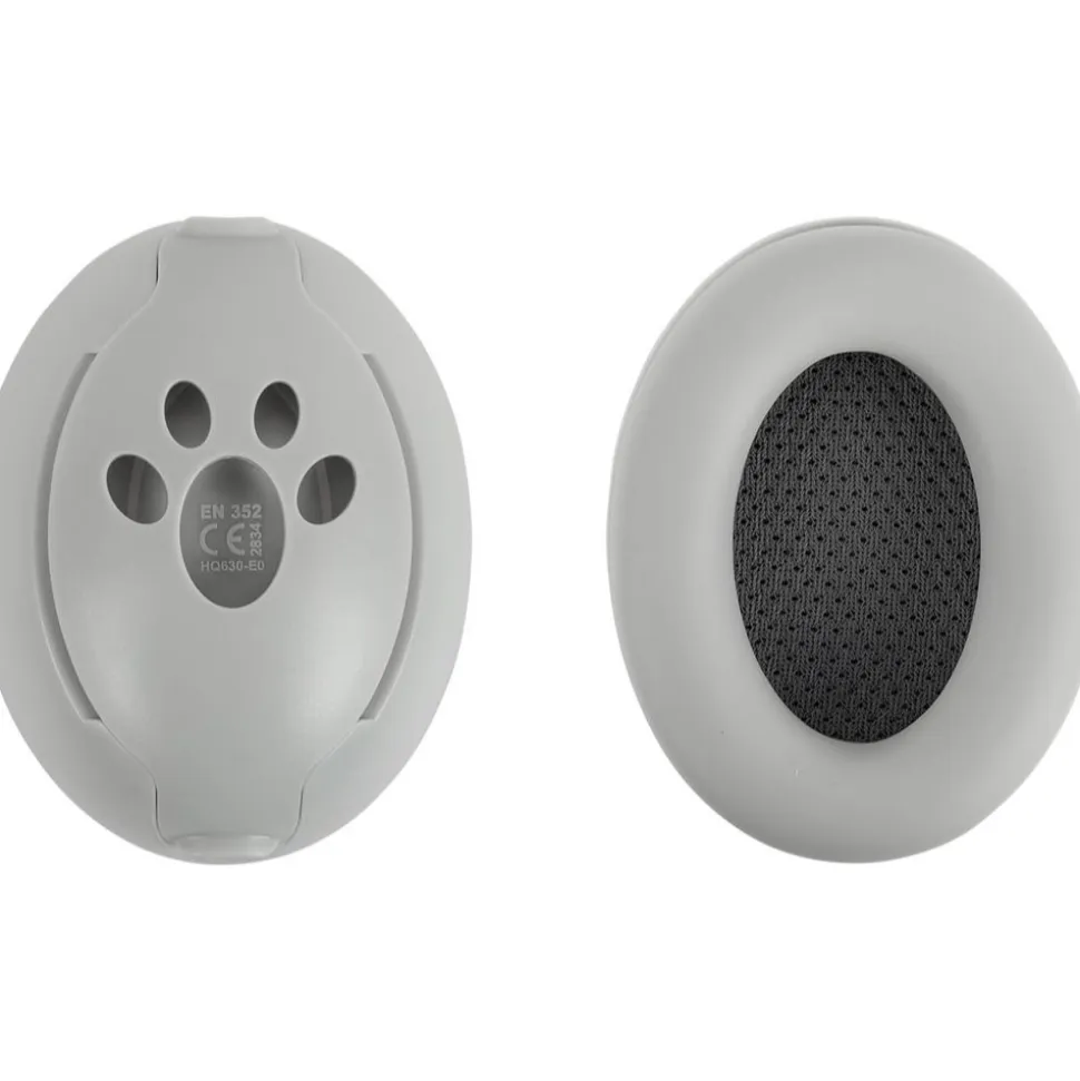 Casque anti-bruit pour bébé gris