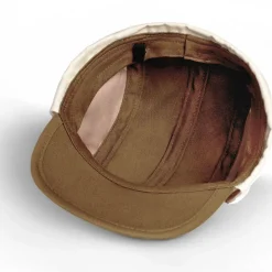 Casquette anti-uv ourson - rose et brun 0/2 ans