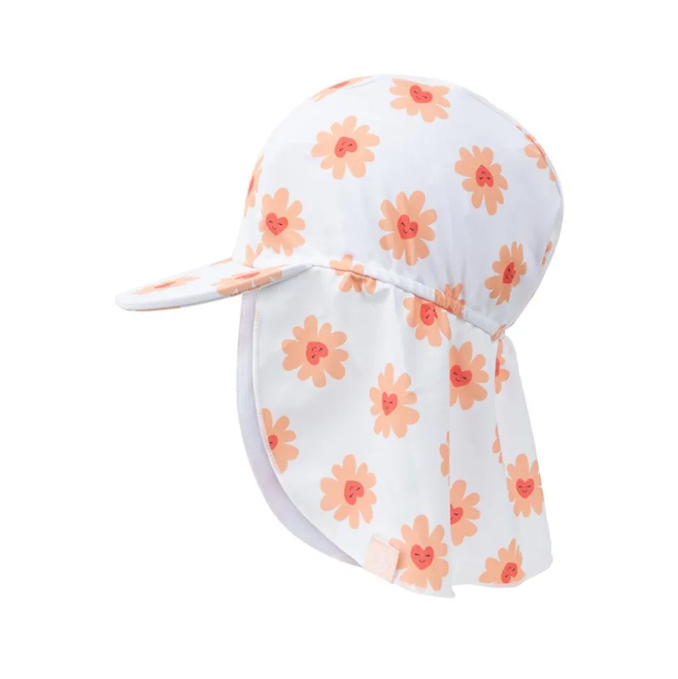 Casquette uv 0-1 an flower heart