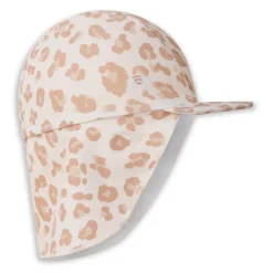 Casquette uv 0-1 an léopard beige