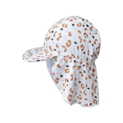 Casquette uv 1-2 ans léopard kaki