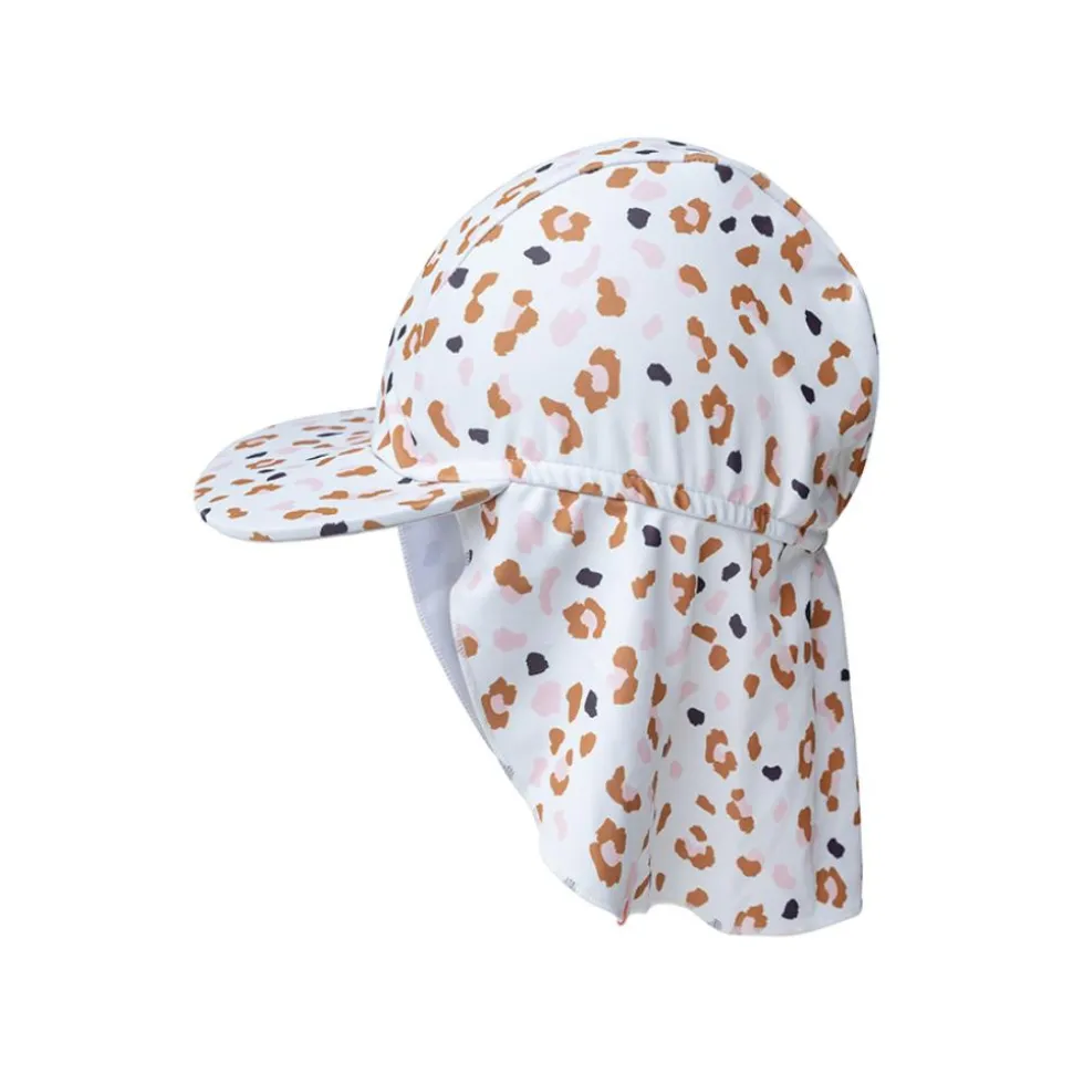 Casquette uv 1-2 ans léopard kaki