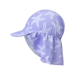 Casquette uv 0-1 an étoile de mer lila