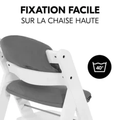 Chaise arketa n play beech avec plateau de jeu+ réducteur de chaise + jeu play reading + play cockpit