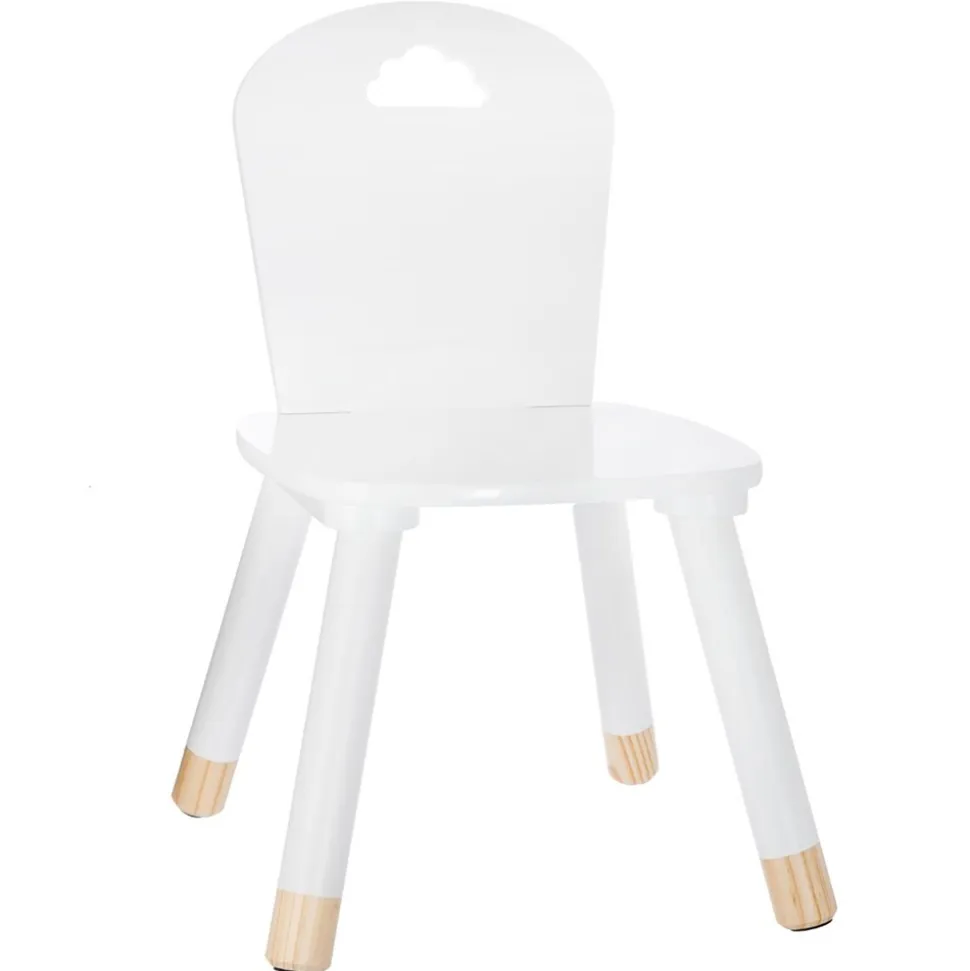Chaise enfant douceur blanche