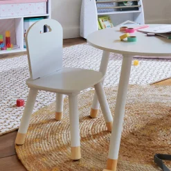 Chaise enfant douceur blanche