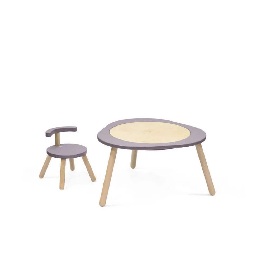 Chaise enfant mutable gris tempête