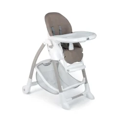 Chaise haute bébé gusto taupe
