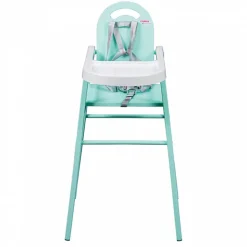 Chaise haute bébé lili vert mint
