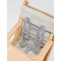Chaise haute bébé manon vernis naturel