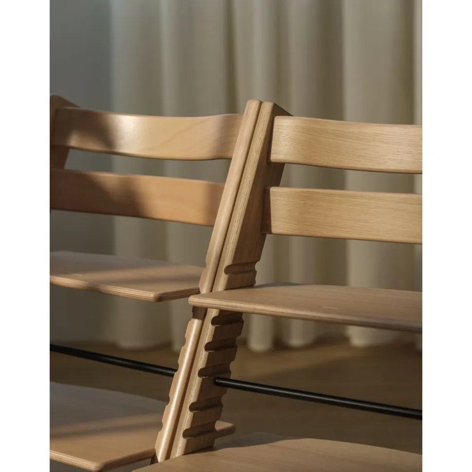 Chaise haute bébé évolutive tripp trapp chêne naturel