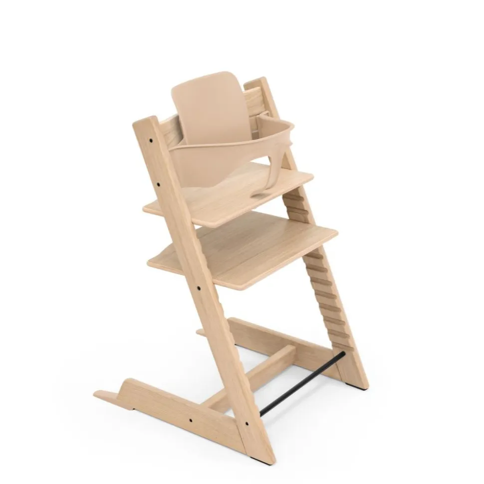 Chaise haute bébé évolutive tripp trapp chêne naturel