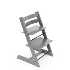 Chaise haute bébé évolutive tripp trapp gris tempête