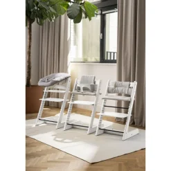 Chaise haute bébé évolutive tripp trapp blanc